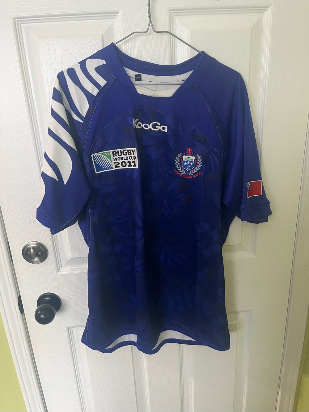 Samoa Rugby Jersey RWC 2011 Mens L